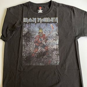 Iron Maiden graphic T-shirt 2008 black L